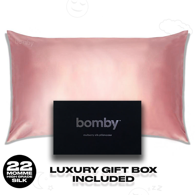 PRETTY PINK - Pure Bomby Silk Pillowcase