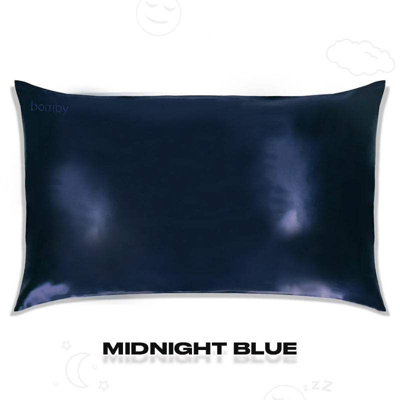 MIDNIGHT BLUE - Pure Bomby Silk Pillowcase