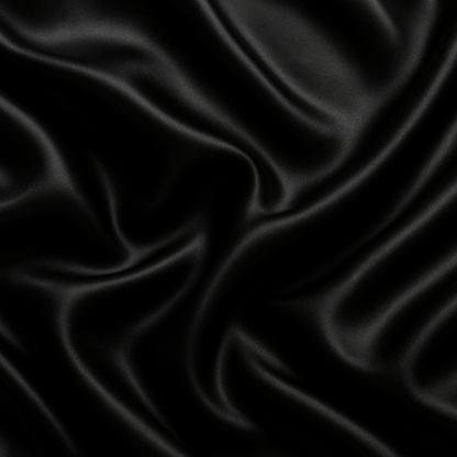JET BLACK - Pure Bomby Silk Pillowcase