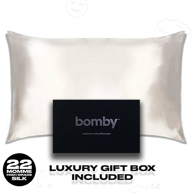 OFF WHITE - Pure Bomby Silk Pillowcase