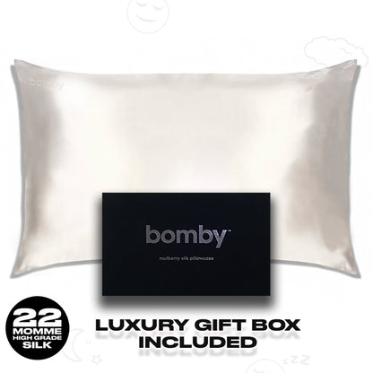 OFF WHITE - Pure Bomby Silk Pillowcase