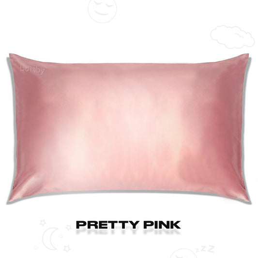 PRETTY PINK - Pure Bomby Silk Pillowcase