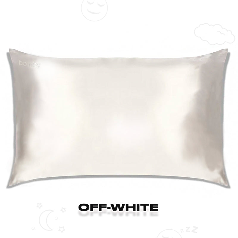 OFF WHITE - Pure Bomby Silk Pillowcase